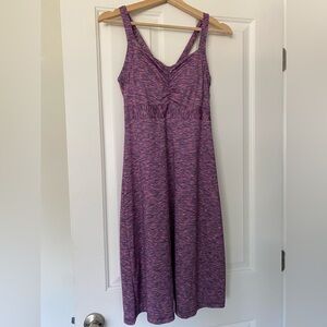 Prana Athletic Amaya Space-Dye Midi Dress